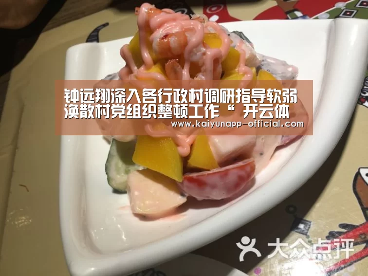 钟远翔深入各行政村调研指导软弱涣散村党组织整顿工作“ 开云体育”(图2) kaiyun